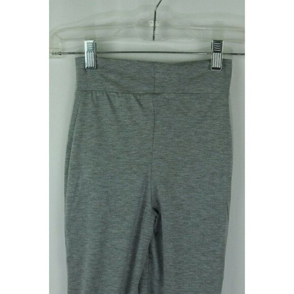 Pretty Little Thing Leggings 2 Gray Womens High Waisted Jersey New - Picture 9 of 11